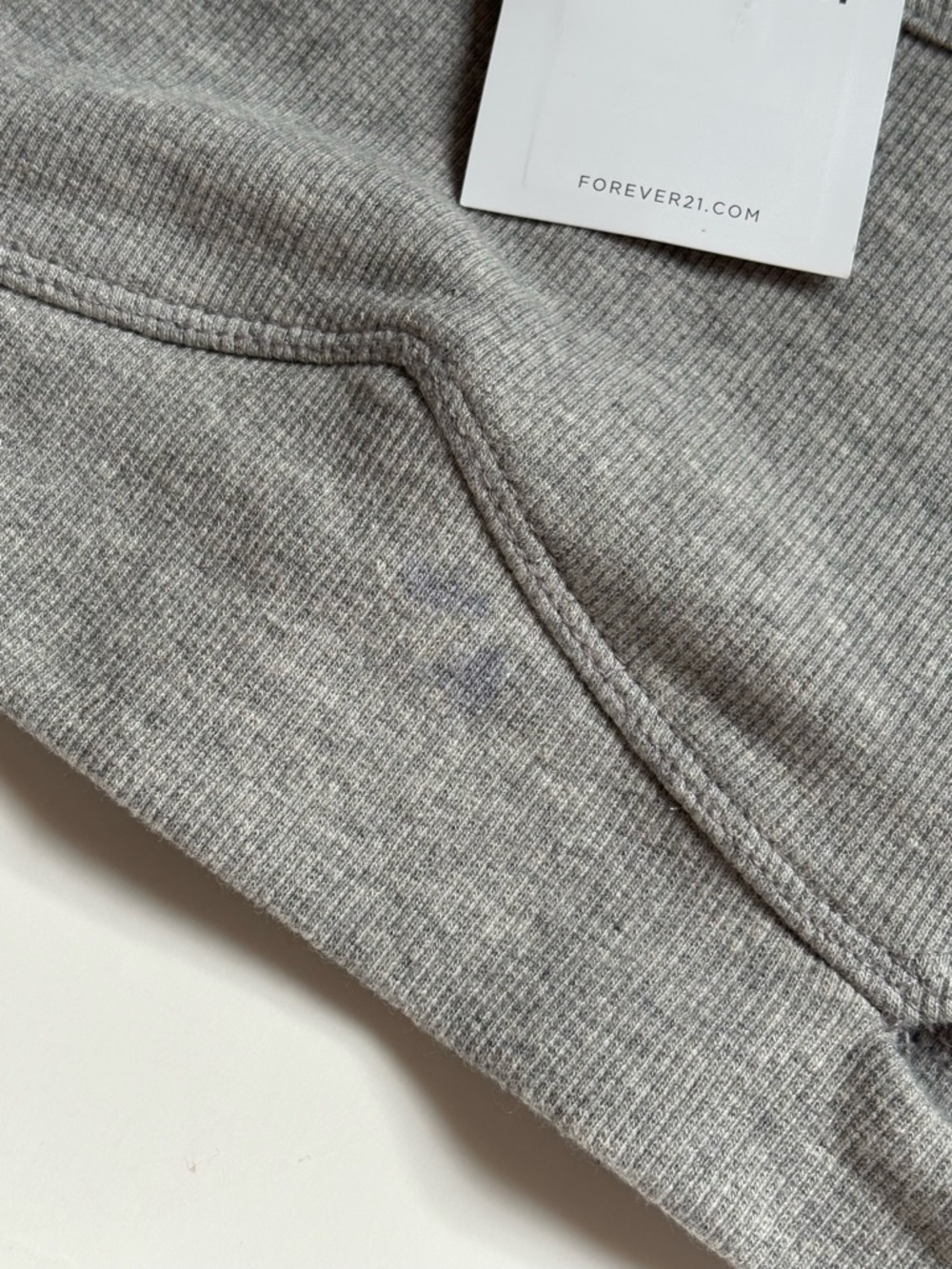 Forever 21 Gray Ribbed Racerback Bralette - Picture 3 of 10